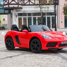 Load image into Gallery viewer, UPGRADED 2025 | 24V 14AH XXL Porsche Panamera 2 Seater Style Ride-On | Holds 600 LBS | Leather Seats | Real Rubber Tires