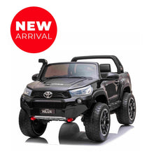 Load image into Gallery viewer, Licensed 2025 Toyota HiLux Ride On Car | 24V | 2 Seater | Upgraded | Leather Seats | Rubber Tires | Remote