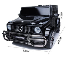 Load image into Gallery viewer, Licensed 2025 Mercedes GWagon G63 Black Or Red Upgraded | 2 Seater | 24V | 4x4 Kids Ride-On | Leather Seats | Rubber Tires | Remote