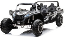 Load image into Gallery viewer, The 2025 | 4 Seater XXXXL Dune Buggy Ride-On 4x4 | 24V 14AH | Upgraded | Holds 400lbs | Leather Seats | Rubber Tires