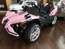 Load image into Gallery viewer, New 2025 | 24V Ride on | Upgraded Polaris Style Slingshot | 2 Seater | 4x4 | Ages 3-8 | Leather Seats | Rubber Tires | Remote