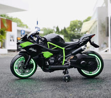 Load image into Gallery viewer, New 2025 Ninja Style Motorcycle Upgraded H2R | 12V Ride On | Light on Wheels | 1 Seater | Ages 3-7 Approx