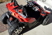 Load image into Gallery viewer, New 2025 | 24V Ride on | Upgraded Polaris Style Slingshot | 2 Seater | 4x4 | Ages 3-8 | Leather Seats | Rubber Tires | Remote