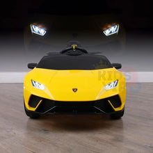 Load image into Gallery viewer, Licensed 2025 Upgraded Lamborghini Huracan 12V Ride-On | Leather Seat | Rubber Tires | 1 Seater | Remote