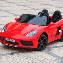 Load image into Gallery viewer, UPGRADED 2025 | 24V 14AH XXL Porsche Panamera 2 Seater Style Ride-On | Holds 600 LBS | Leather Seats | Real Rubber Tires