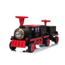 Load image into Gallery viewer, 2025 ECD 12V Ride-On Train | Train and Carriage | 2 Seater | (Cart + Train) Upgraded | 3-7 KPH