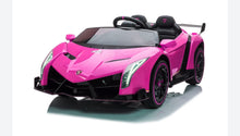 Load image into Gallery viewer, Licensed 2025 Lamborghini Veneno | Upgraded 24V | 4x4 Ride-On 2 Seater | Leather Seats | Rubber Tires | Remote