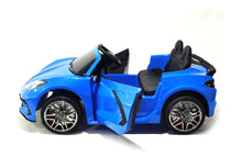 Load image into Gallery viewer, New Item | 2025 Licensed 24V Chevrolet Corvette C8 | 2 Seater Ride On Car | Leather Seat | Rubber Tires | Remote
