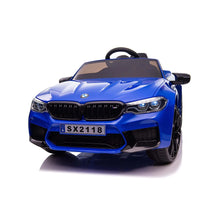 Load image into Gallery viewer, Licensed 2025 BMW M5 Ride-On | 12V 14AH | Leather Seat | Rubber Tires | Upgraded | 1 Seater | 4 Colours | Remote