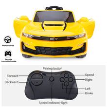 Load image into Gallery viewer, 2025 Upgraded Licensed Chevrolet Camaro 2SS Ride on Car | 12v | Small 2 Seater | Remote