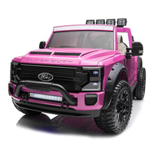 Load image into Gallery viewer, 2025 Upgraded Licensed Ford Super Duty F450 | 6 Wheels | Custom Edition 24V Lifted | 2 Seater | Leather Seats | Rubber Tires | Remote | Pre Order
