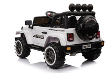 Load image into Gallery viewer, 2025 Super Cool All Terrain Jeep | Small 2 Seater | 2 Colours | Rubber Tires | Leather Seat | Ages 3-6 | Remote