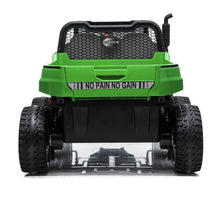 Load image into Gallery viewer, 2025 Upgraded 24V | 6 Wheel Tractor Farm W Tipping Bin | 4x4 Ride-On 2 Seater | Leather Seats | Rubber Tires | Remote | Pre Order