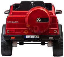 Load image into Gallery viewer, Luxurious 2025 Upgraded Licensed Mercedes Maybach G650 | 1 Seater | 12V | 4x4 | Ride on car | Leather Seat | Rubber Tires | Remote | Ages 1-5