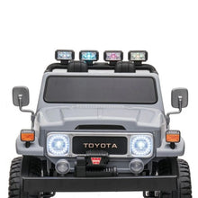 Load image into Gallery viewer, 2025 Licensed Toyota 24V FJ-40 | 4x4 Ride On Car Upgraded 2 Seater | Leather Seats | Rubber Tires | Remote
