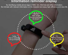 Load image into Gallery viewer, Fitness Tracker With Heart Rate Monitor Smart Watch Bracelet Waterproof