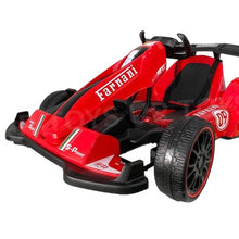 Load image into Gallery viewer, A Formula 1 Ferrari 2025 Style 12V Kids Ride On Go Kart 1 Seater | Upgraded | LED Lights | Remote | Ages 3-8