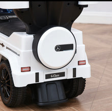 Load image into Gallery viewer, New 2025 | Licensed Mercedes G-Class Push Car with Guardrail and Sun Shade | Comfy Seat | 3-In-1