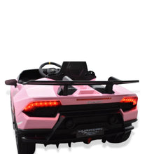 Load image into Gallery viewer, Licensed 2025 Upgraded Lamborghini Huracan 12V Ride-On | Leather Seat | Rubber Tires | 1 Seater | Remote