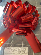 Load image into Gallery viewer, The Giant Red Car Bow 18'', for Ride On Cars, Real Cars, Any gifts