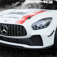 Load image into Gallery viewer, 2025 Licensed Mercedes GT4 AMG Ride-On Car Upgraded | 12V /6V | TV Mp4 | Leather Seat | Rubber Tires | 1 Seater | Remote