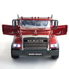 Load image into Gallery viewer, Upgraded Licensed 2025 Mack Truck 24V | 2 Seater Ride-On | Leather Seats | Rubber Tires | Remote | Pre Order
