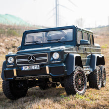 Load image into Gallery viewer, Licensed 2025 Mercedes G63 6x6 | 24v | 2 Seater Ride-On Upgraded | 4 Motors | Leather Seats | Rubber Tires | Remote