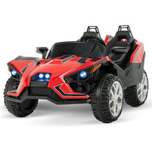 Load image into Gallery viewer, New 2025 | 12V Ride on Car | 2 Seater Kids Ride on Racing Sports Car | Slingshot | Upgraded | Remote | 4 Wheeler