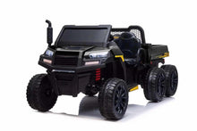 Load image into Gallery viewer, 2025 Upgraded 24V | 6 Wheel Tractor Farm W Tipping Bin | 4x4 Ride-On 2 Seater | Leather Seats | Rubber Tires | Remote | Pre Order