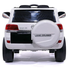 Load image into Gallery viewer, 2025 Licensed Toyota 12V Land Cruiser Upgraded Ride On Car | Leather Seat | Small 2 Seater | Remote