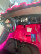 Load image into Gallery viewer, 2025 Licensed 24V GMC Sierra Denali Pick Up Truck 2 Seater Kids Ride-On | Upgraded Motors | Leather Seats | Rubber Tires | Remote