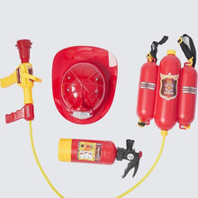 Load image into Gallery viewer, 2025 Fire Truck Style Ride-On | 12V | Upgraded | Lots of Lights | Water Gun | Hat | Fire Extinguisher | Big 1 Seater | Remote