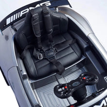 Load image into Gallery viewer, 2025 Licensed Mercedes GT4 AMG Ride-On Car Upgraded | 12V /6V | TV Mp4 | Leather Seat | Rubber Tires | 1 Seater | Remote