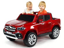 Load image into Gallery viewer, Licensed 2025 Mercedes 4x4 X Class Ride On Pick Up Truck | 2 Seater | 12V | Leather Seats | Rubber Tires | mp3 Screen | Remote