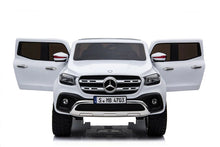 Load image into Gallery viewer, Licensed 2025 Mercedes 4x4 X Class Ride On Pick Up Truck | 2 Seater | 12V | Leather Seats | Rubber Tires | mp3 Screen | Remote