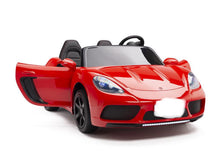 Load image into Gallery viewer, 24V 7AH Porsche Panamera Style XXL 2 Seater Kids Ride-On | The Biggest Ride on Car in The World | Leather Seats | Real Rubber Tires