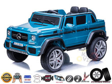 Load image into Gallery viewer, Luxurious 2025 Upgraded Licensed Mercedes Maybach G650 | 1 Seater | 12V | 4x4 | Ride on car | Leather Seat | Rubber Tires | Remote | Ages 1-5