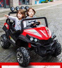 Load image into Gallery viewer, 2025 24V XXL | Massive Dune Buggy Ride On 2 Seater Ride On Car | Leather Seats | Rubber Tires | 4x4 | Bluetooth | Remote