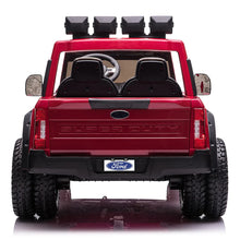 Load image into Gallery viewer, 2025 Upgraded Licensed Ford Super Duty F450 | 6 Wheels | Custom Edition 24V Lifted | 2 Seater | Leather Seats | Rubber Tires | Remote | Pre Order