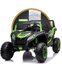 Load image into Gallery viewer, 2025 Upgraded ECD 4x4 Dune Buggy 24V | Xxl Massive 2 Seater Ride-On | Mp4 TV Screen | Leather Seats | Rubber Tires | Remote