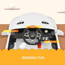 Load image into Gallery viewer, Super Cool 12V 2025 Mercedes-Benz SL500 Kids Ride On Car | Remote | Music | Horn | Spring Suspension (White) Ages 1-5
