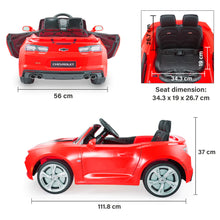 Load image into Gallery viewer, 2025 Upgraded Licensed Chevrolet Camaro 2SS Ride on Car | 12v | Small 2 Seater | Remote