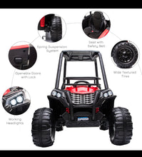 Load image into Gallery viewer, New 2025 | Off-Road 12V Utv | Suspension | Upgraded | Rubber Tires | Remote