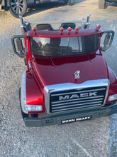 Load image into Gallery viewer, Upgraded Licensed 2025 Mack Truck 24V | 2 Seater Ride-On | Leather Seats | Rubber Tires | Remote | Pre Order