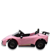Load image into Gallery viewer, Licensed 2025 Upgraded Lamborghini Huracan 12V Ride-On | Leather Seat | Rubber Tires | 1 Seater | Remote