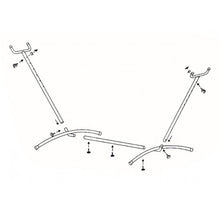 Load image into Gallery viewer, Heavy Duty Furniture High Quality Hammock With Steel Stand |Carrying Case | Tested To Hold Approx 400 Lbs