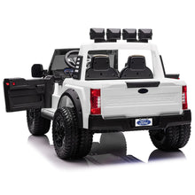 Load image into Gallery viewer, 2025 Upgraded Licensed Ford Super Duty F450 | 6 Wheels | Custom Edition 24V Lifted | 2 Seater | Leather Seats | Rubber Tires | Remote | Pre Order