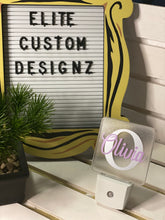 Load image into Gallery viewer, Monogram Name Night light