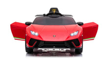 Load image into Gallery viewer, Licensed 2025 Upgraded Lamborghini Huracan 12V Ride-On | Leather Seat | Rubber Tires | 1 Seater | Remote