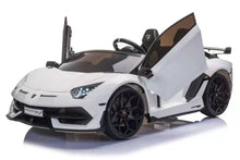 Load image into Gallery viewer, 2025 Licensed 24V Lamborghini Aventador SVJ | 2 Seater Ride-On Upgraded | Drift Function | Rubber Tires | Leather Seats | Remote